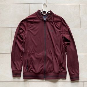 Athletic Bomber Jacket - Maroon, LT